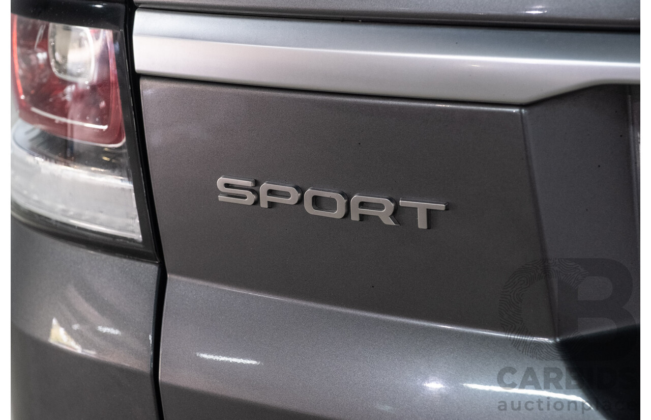 03/2017 Land Rover Range Rover Sport 3.0 TDV6 SE (AWD) LW MY17 4d Wagon Corris Grey Metallic Turbo Diesel 3.0L