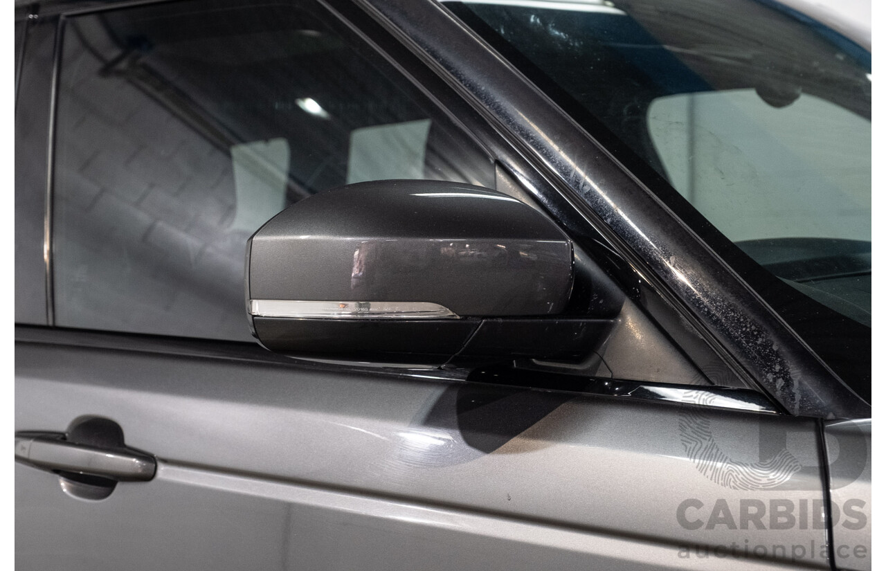 03/2017 Land Rover Range Rover Sport 3.0 TDV6 SE (AWD) LW MY17 4d Wagon Corris Grey Metallic Turbo Diesel 3.0L