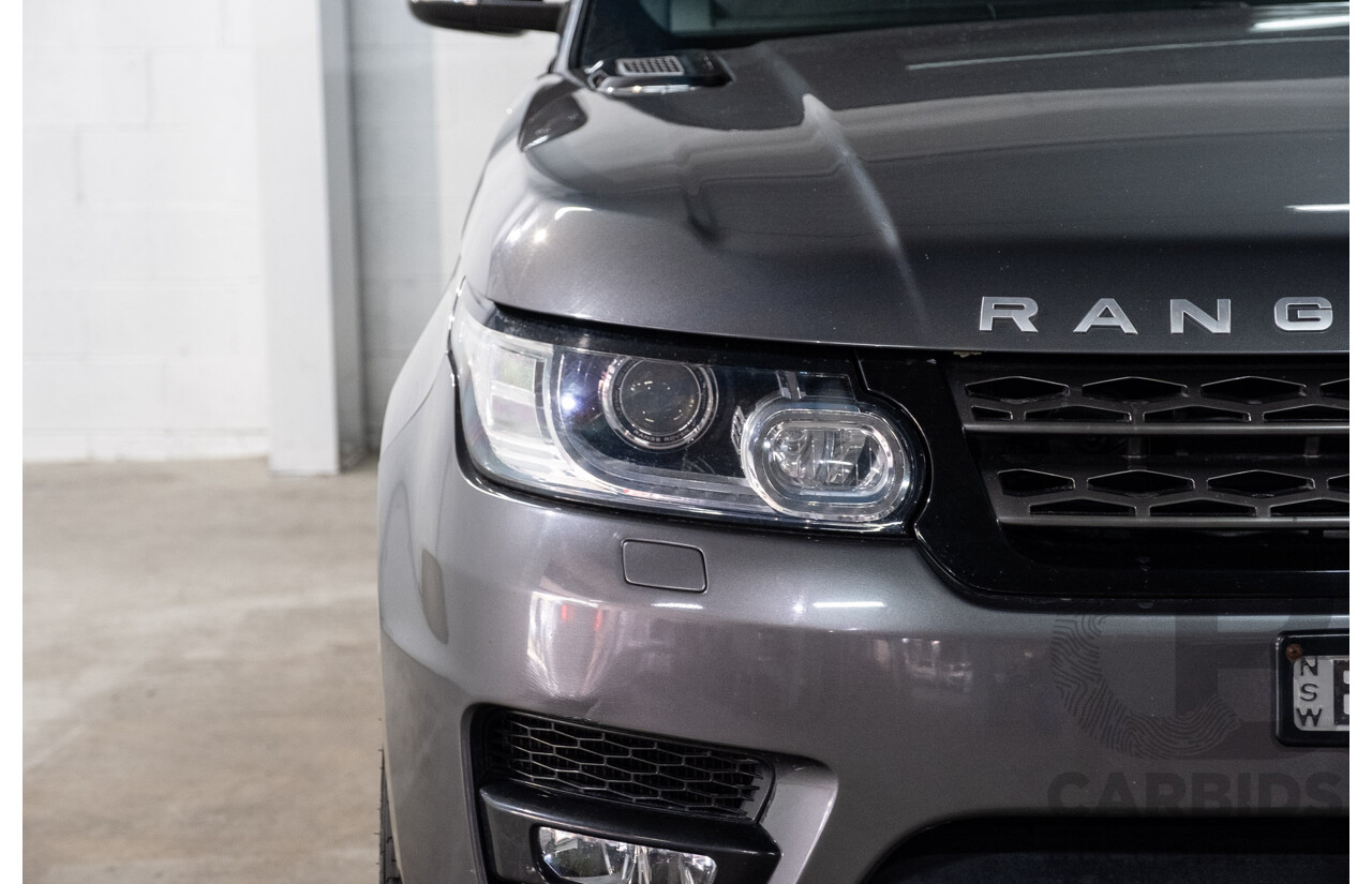 03/2017 Land Rover Range Rover Sport 3.0 TDV6 SE (AWD) LW MY17 4d Wagon Corris Grey Metallic Turbo Diesel 3.0L