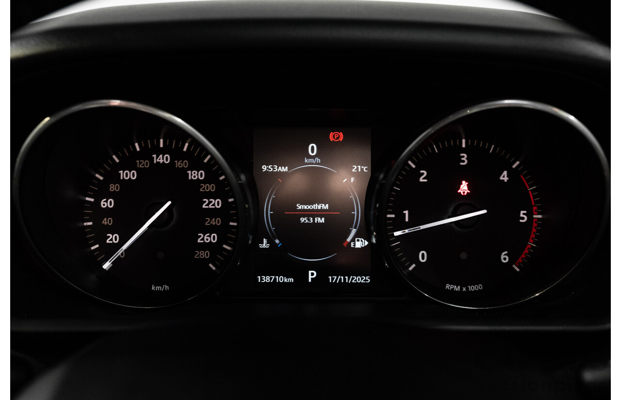 03/2017 Land Rover Range Rover Sport 3.0 TDV6 SE (AWD) LW MY17 4d Wagon Corris Grey Metallic Turbo Diesel 3.0L