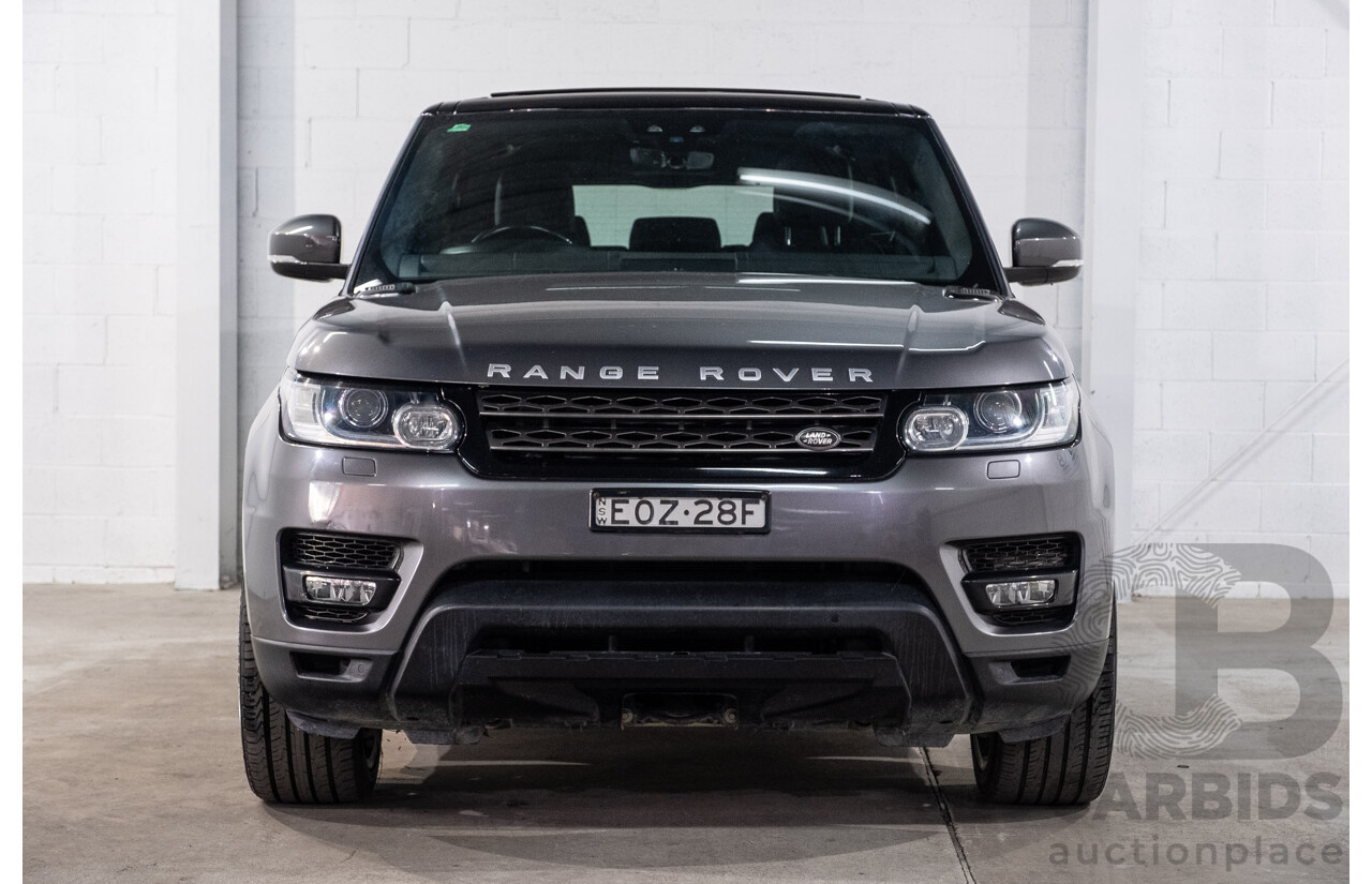 03/2017 Land Rover Range Rover Sport 3.0 TDV6 SE (AWD) LW MY17 4d Wagon Corris Grey Metallic Turbo Diesel 3.0L