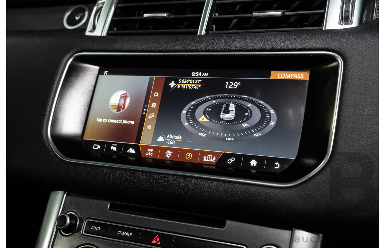 03/2017 Land Rover Range Rover Sport 3.0 TDV6 SE (AWD) LW MY17 4d Wagon Corris Grey Metallic Turbo Diesel 3.0L