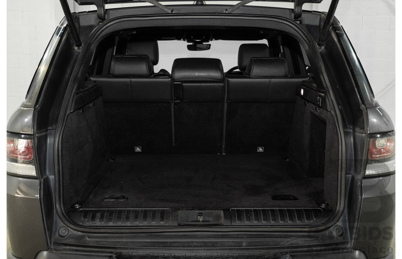 03/2017 Land Rover Range Rover Sport 3.0 TDV6 SE (AWD) LW MY17 4d Wagon Corris Grey Metallic Turbo Diesel 3.0L