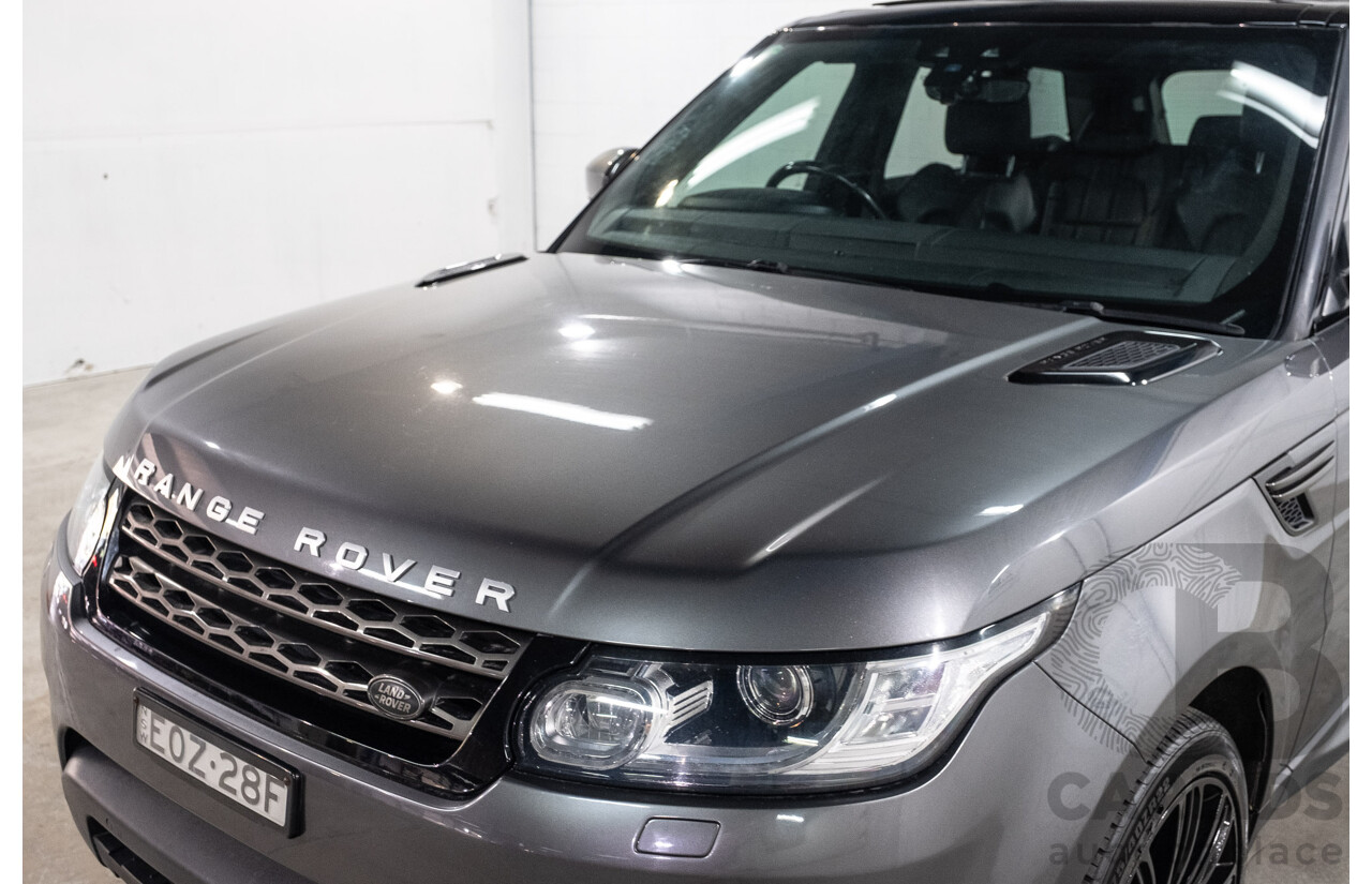 03/2017 Land Rover Range Rover Sport 3.0 TDV6 SE (AWD) LW MY17 4d Wagon Corris Grey Metallic Turbo Diesel 3.0L