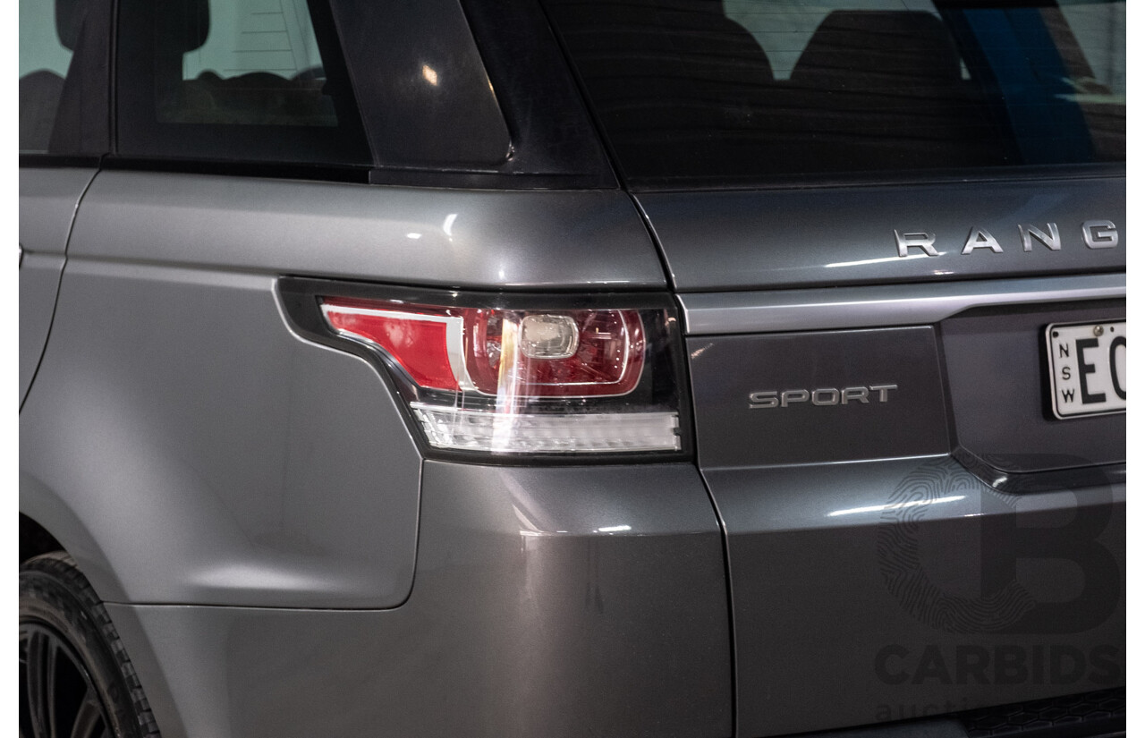 03/2017 Land Rover Range Rover Sport 3.0 TDV6 SE (AWD) LW MY17 4d Wagon Corris Grey Metallic Turbo Diesel 3.0L