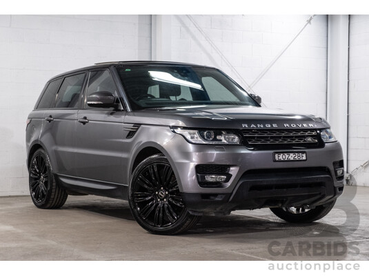 03/2017 Land Rover Range Rover Sport 3.0 TDV6 SE (AWD) LW MY17 4d Wagon Corris Grey Metallic Turbo Diesel 3.0L