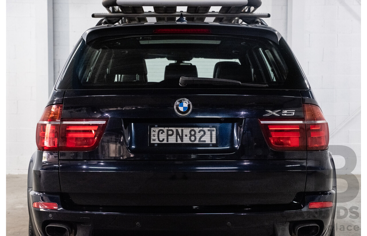 8/2013 Bmw X5 Xdrive 30d M Sport E70 MY12 UPGRADE 4d Wagon Carbon Black Metallic Turbo Diesel 3.0L