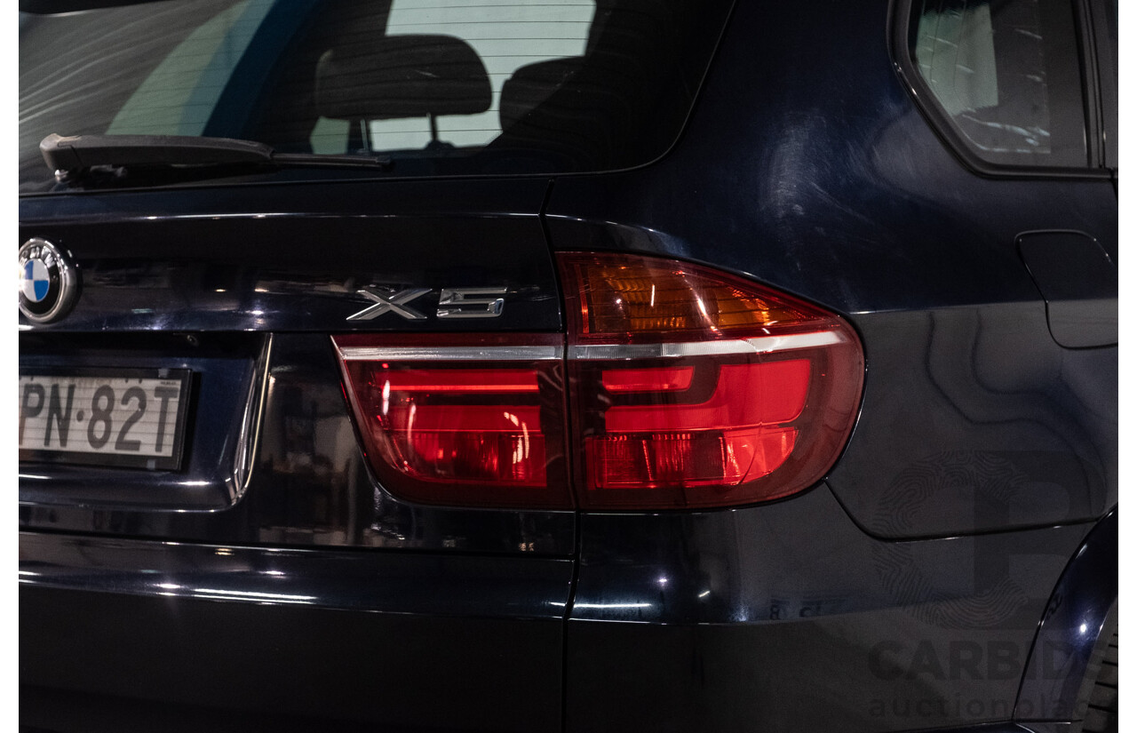 8/2013 Bmw X5 Xdrive 30d M Sport E70 MY12 UPGRADE 4d Wagon Carbon Black Metallic Turbo Diesel 3.0L