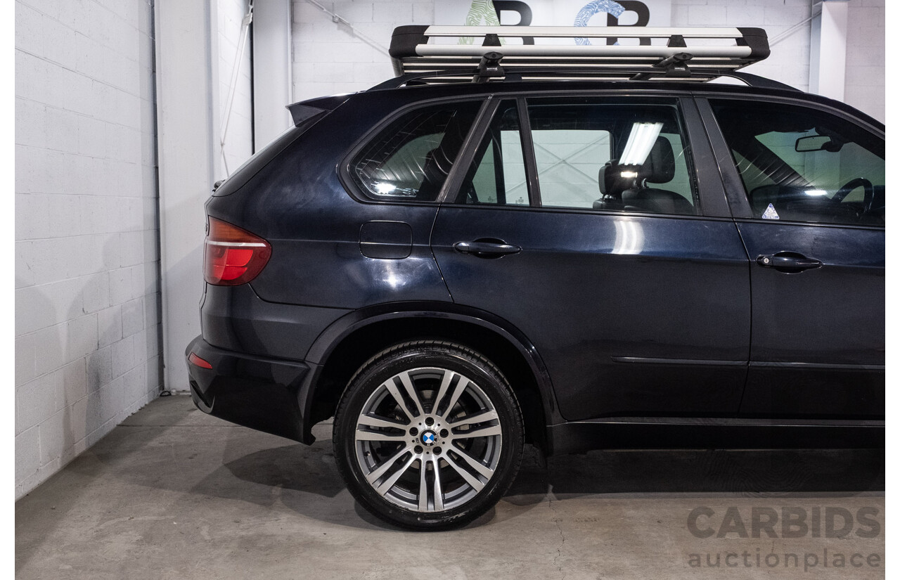 8/2013 Bmw X5 Xdrive 30d M Sport E70 MY12 UPGRADE 4d Wagon Carbon Black Metallic Turbo Diesel 3.0L