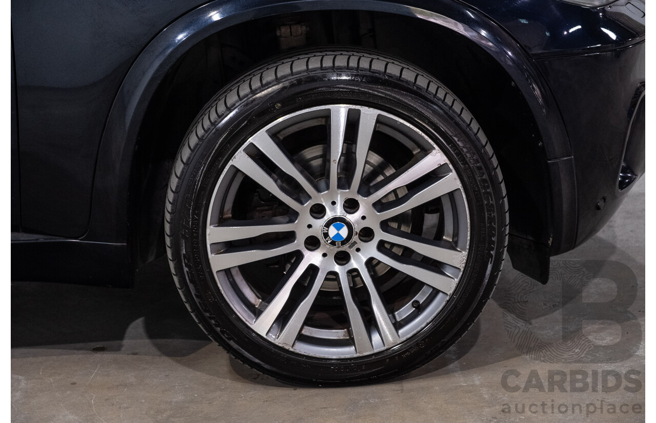 8/2013 Bmw X5 Xdrive 30d M Sport E70 MY12 UPGRADE 4d Wagon Carbon Black Metallic Turbo Diesel 3.0L
