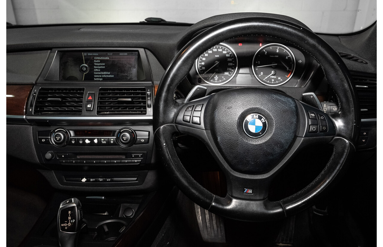8/2013 Bmw X5 Xdrive 30d M Sport E70 MY12 UPGRADE 4d Wagon Carbon Black Metallic Turbo Diesel 3.0L