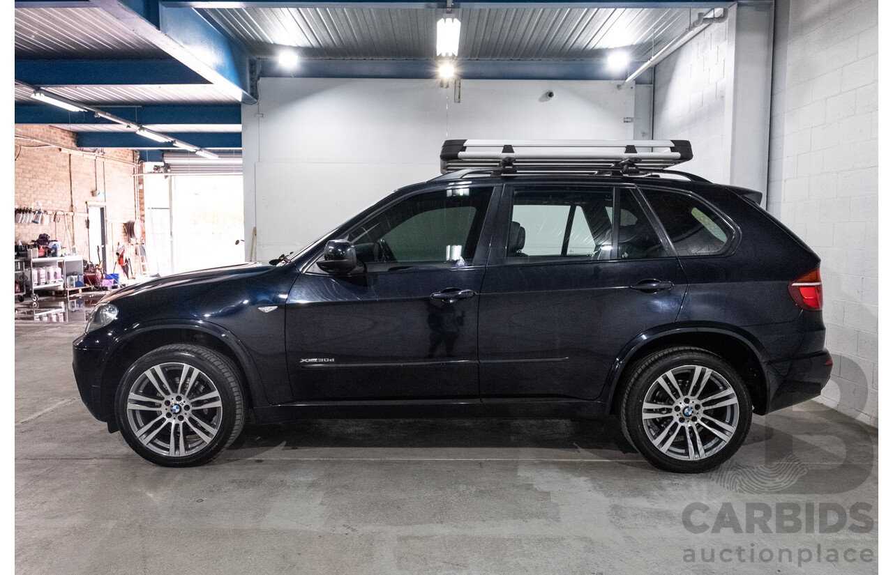 8/2013 Bmw X5 Xdrive 30d M Sport E70 MY12 UPGRADE 4d Wagon Carbon Black Metallic Turbo Diesel 3.0L