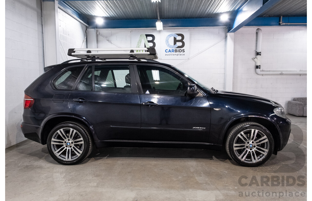 8/2013 Bmw X5 Xdrive 30d M Sport E70 MY12 UPGRADE 4d Wagon Carbon Black Metallic Turbo Diesel 3.0L