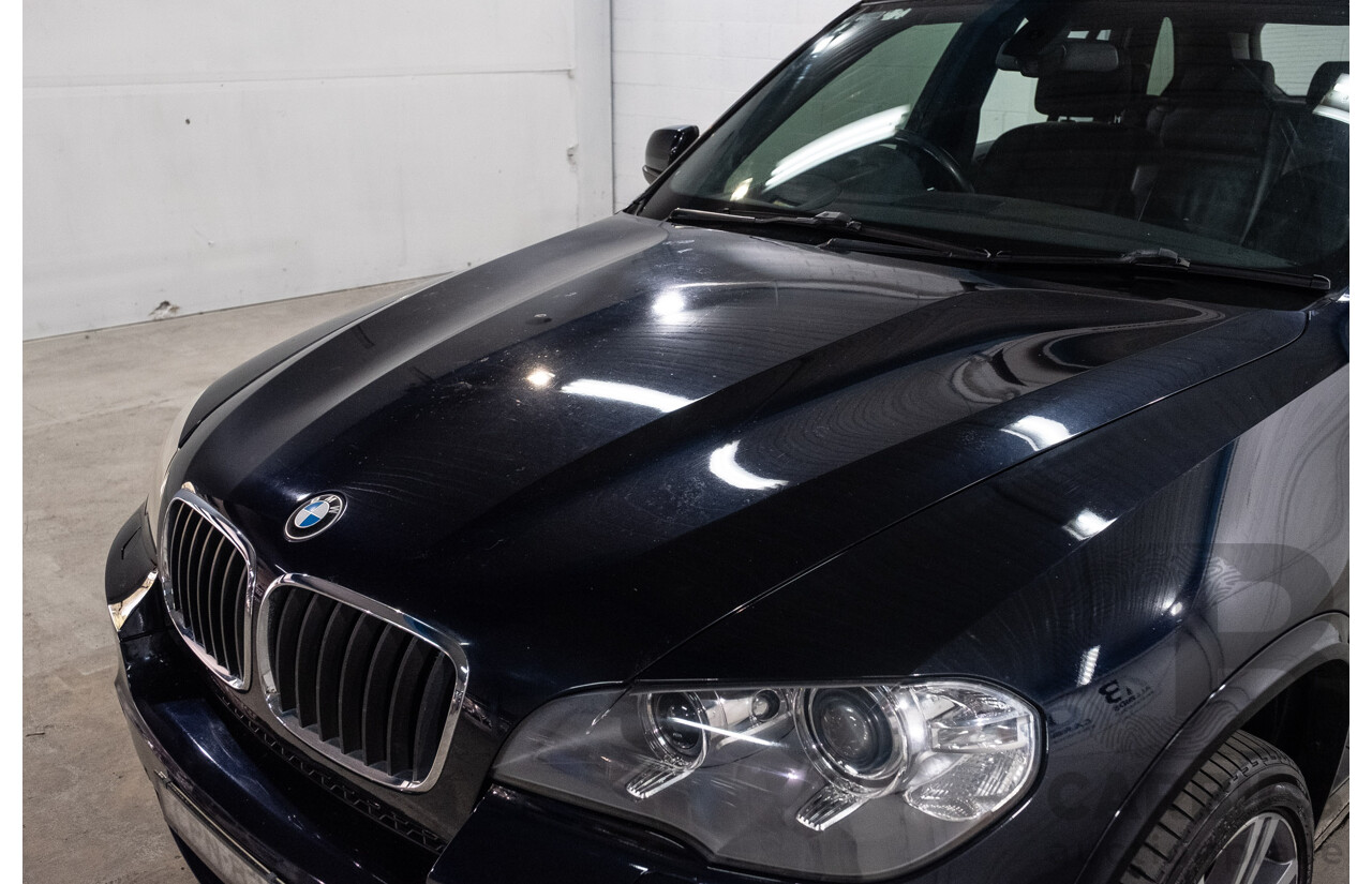 8/2013 Bmw X5 Xdrive 30d M Sport E70 MY12 UPGRADE 4d Wagon Carbon Black Metallic Turbo Diesel 3.0L