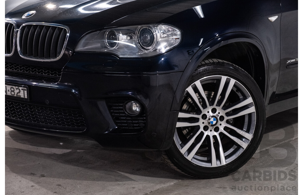 8/2013 Bmw X5 Xdrive 30d M Sport E70 MY12 UPGRADE 4d Wagon Carbon Black Metallic Turbo Diesel 3.0L