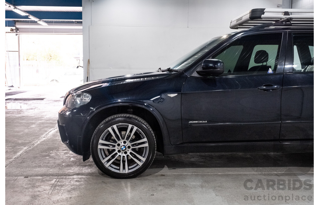 8/2013 Bmw X5 Xdrive 30d M Sport E70 MY12 UPGRADE 4d Wagon Carbon Black Metallic Turbo Diesel 3.0L