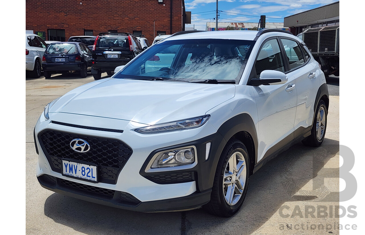 5/2018 Hyundai Kona Active (fwd) OS MY18 4d Wagon White 2.0L