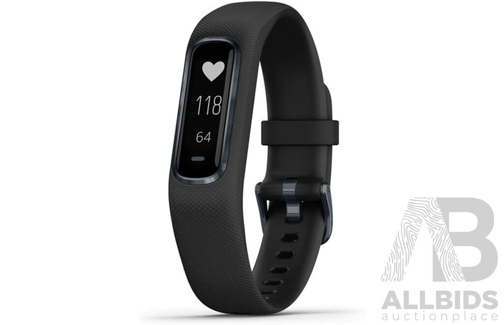 Vivosmart 4 Small/Medium Fitness Band - Black with Midnight Hardware