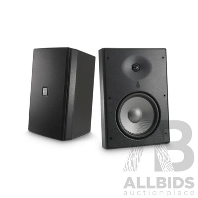 Pair of Revel M80XC 2-way Extreme Climate Outdoor Loudspeaker - Black - ORP$1,949