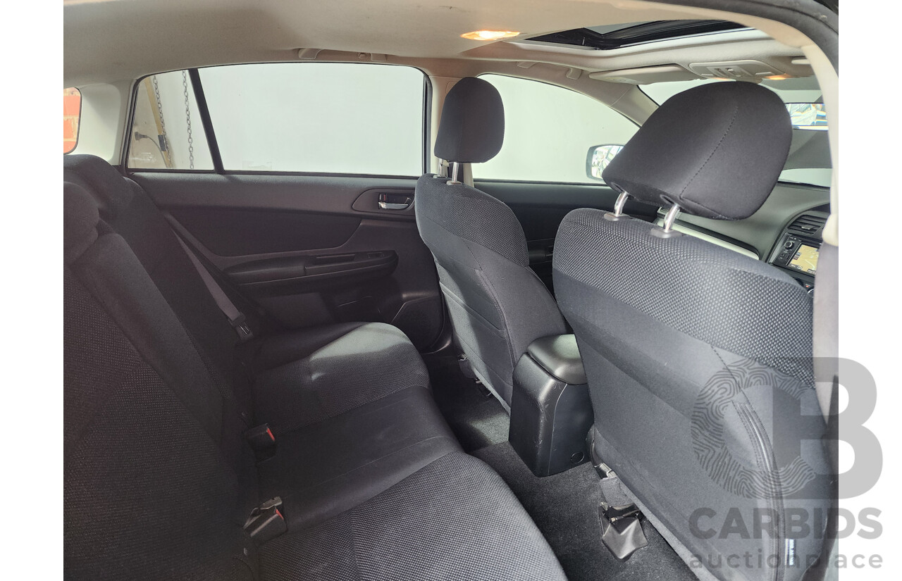 4/2014 Subaru Impreza 2.0i-L (awd) MY14 5d Hatchback Black 2.0L