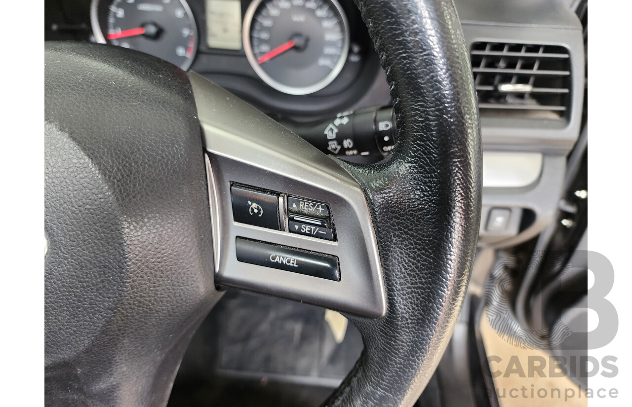 4/2014 Subaru Impreza 2.0i-L (awd) MY14 5d Hatchback Black 2.0L