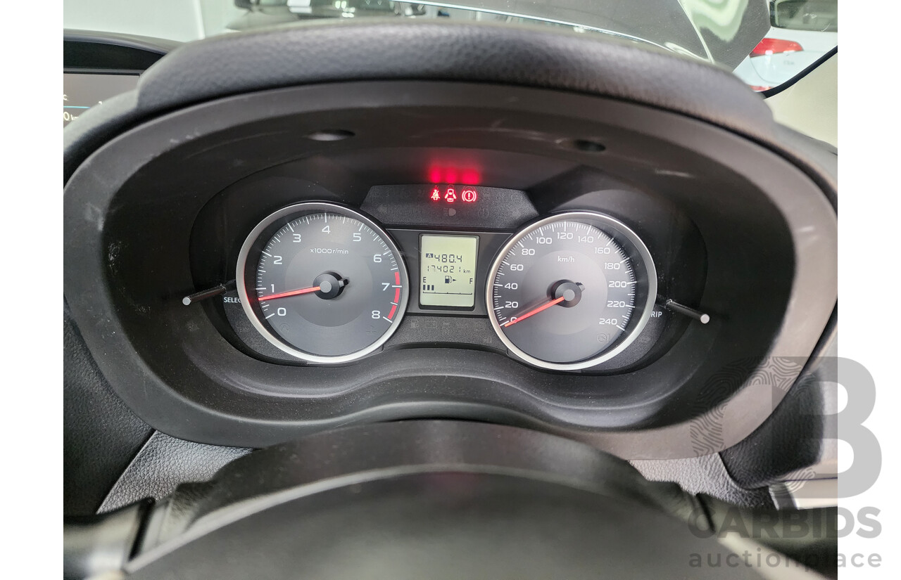 4/2014 Subaru Impreza 2.0i-L (awd) MY14 5d Hatchback Black 2.0L