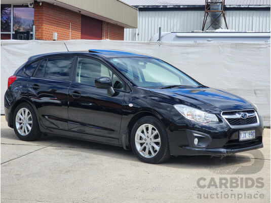 4/2014 Subaru Impreza 2.0i-L (awd) MY14 5d Hatchback Black 2.0L