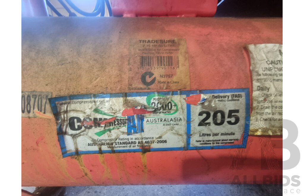 Trade Sure 50L Air Compressor