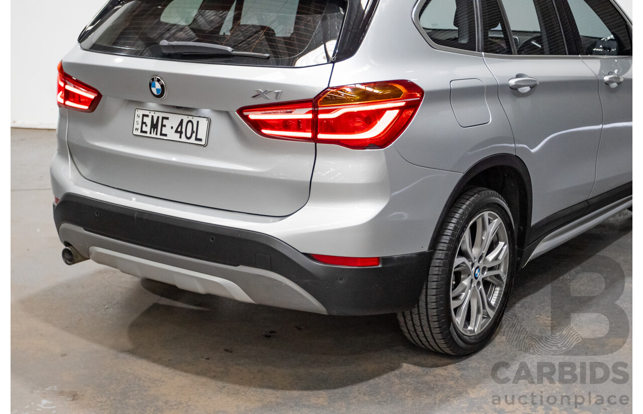 03/2016 BMW X1 sDrive 18D F48 4D Wagon Silver Turbo Diesel 2.0L
