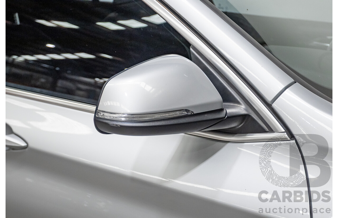 03/2016 BMW X1 sDrive 18D F48 4D Wagon Silver Turbo Diesel 2.0L