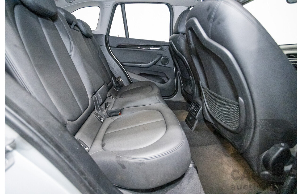 03/2016 BMW X1 sDrive 18D F48 4D Wagon Silver Turbo Diesel 2.0L