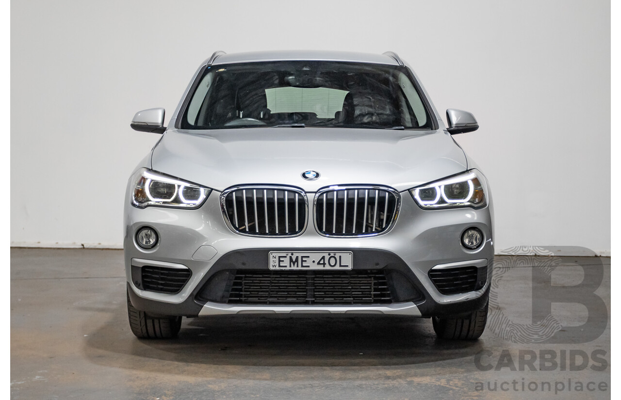 03/2016 BMW X1 sDrive 18D F48 4D Wagon Silver Turbo Diesel 2.0L