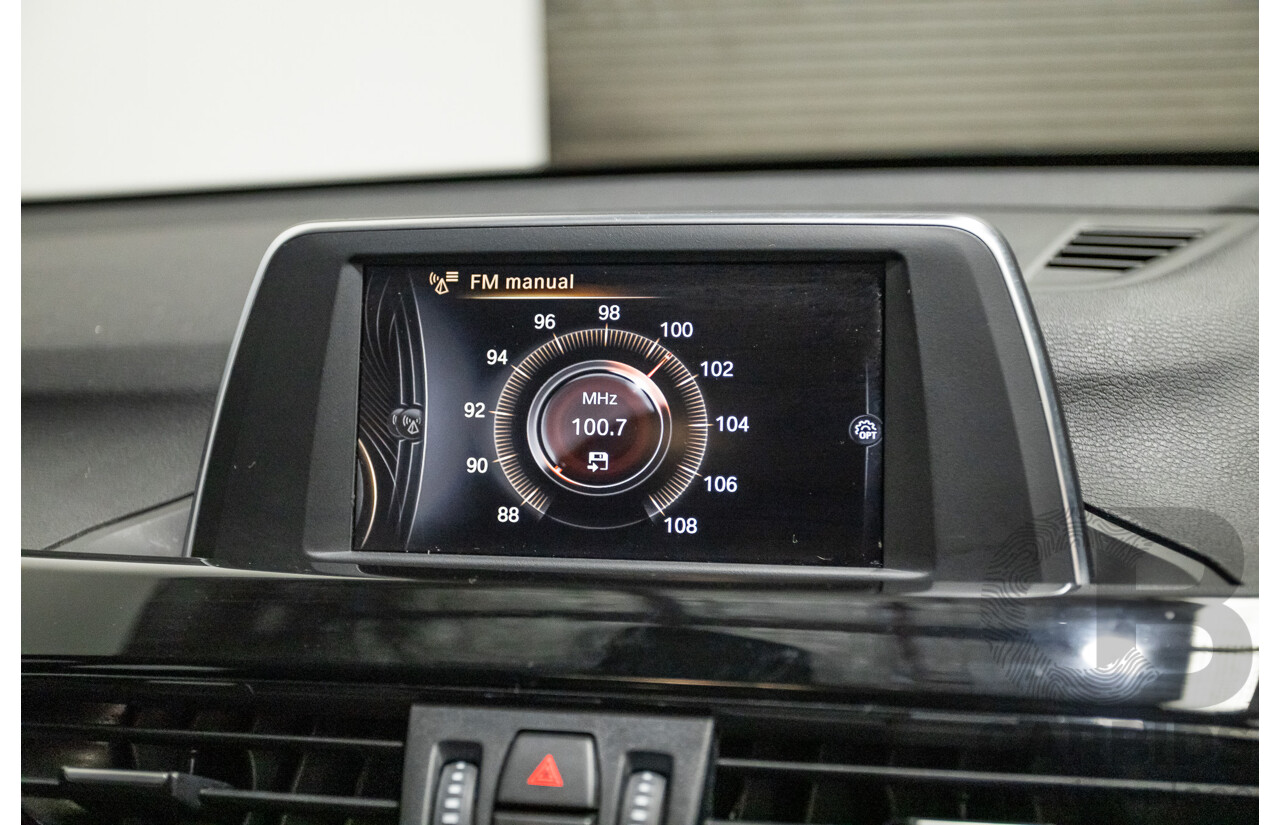 03/2016 BMW X1 sDrive 18D F48 4D Wagon Silver Turbo Diesel 2.0L