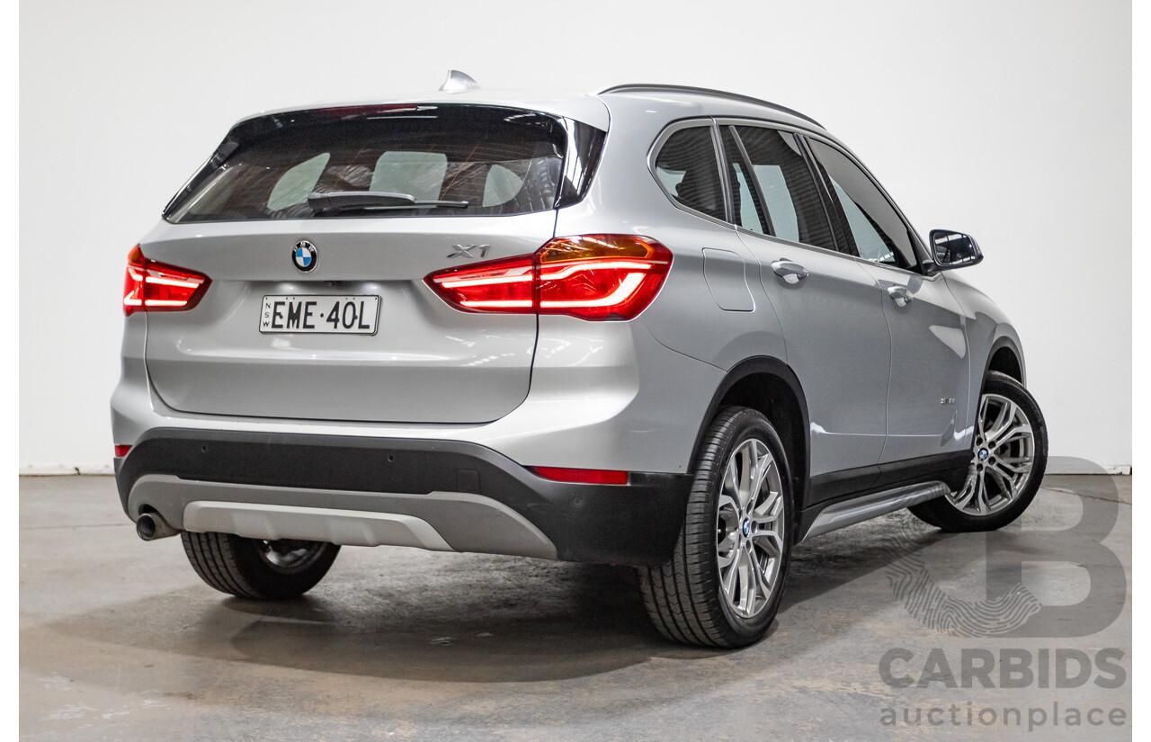 03/2016 BMW X1 sDrive 18D F48 4D Wagon Silver Turbo Diesel 2.0L
