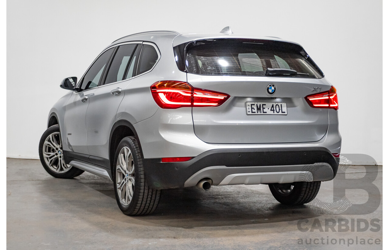 03/2016 BMW X1 sDrive 18D F48 4D Wagon Silver Turbo Diesel 2.0L