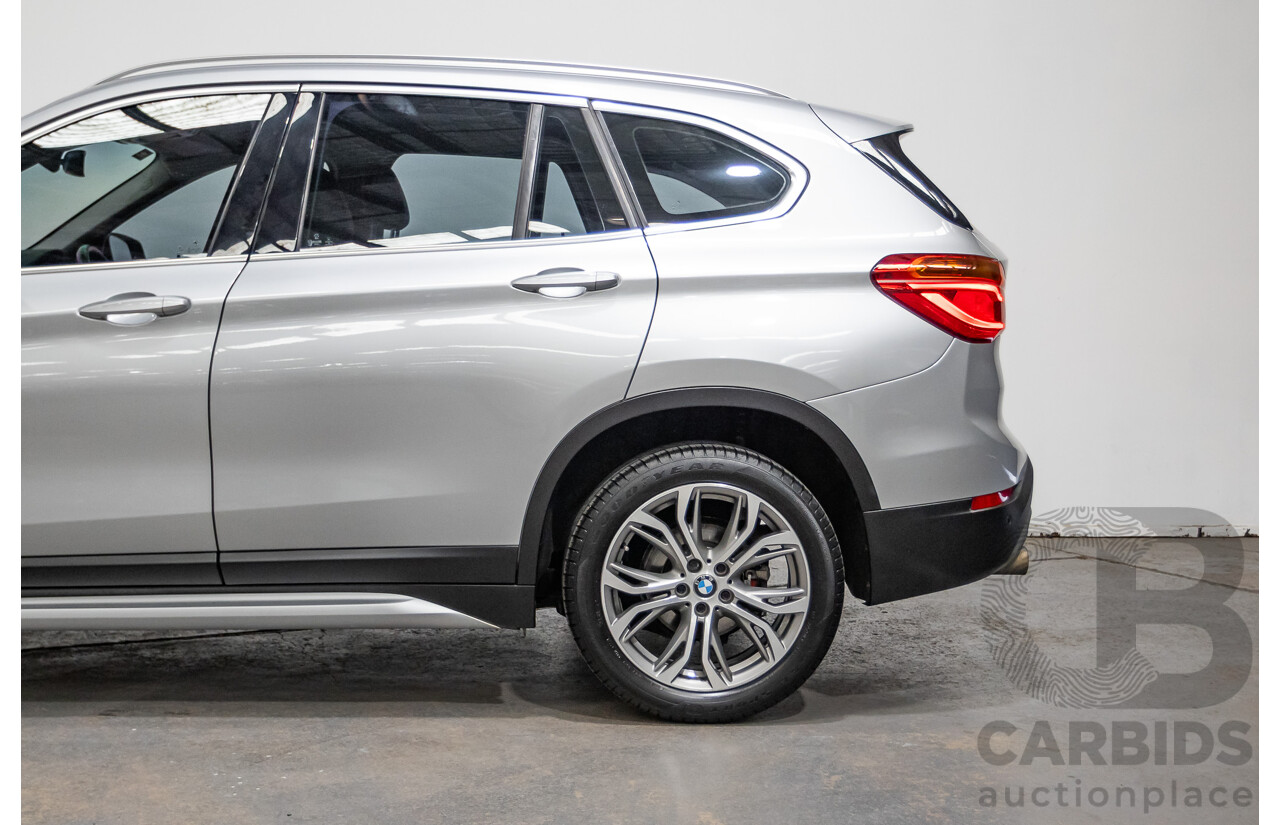 03/2016 BMW X1 sDrive 18D F48 4D Wagon Silver Turbo Diesel 2.0L