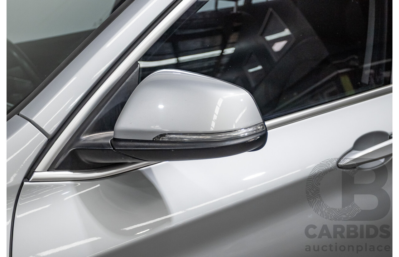 03/2016 BMW X1 sDrive 18D F48 4D Wagon Silver Turbo Diesel 2.0L