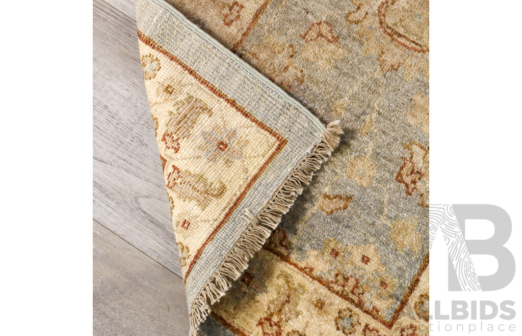 Cadry's Afghan Hezari Woollen Hall Runner