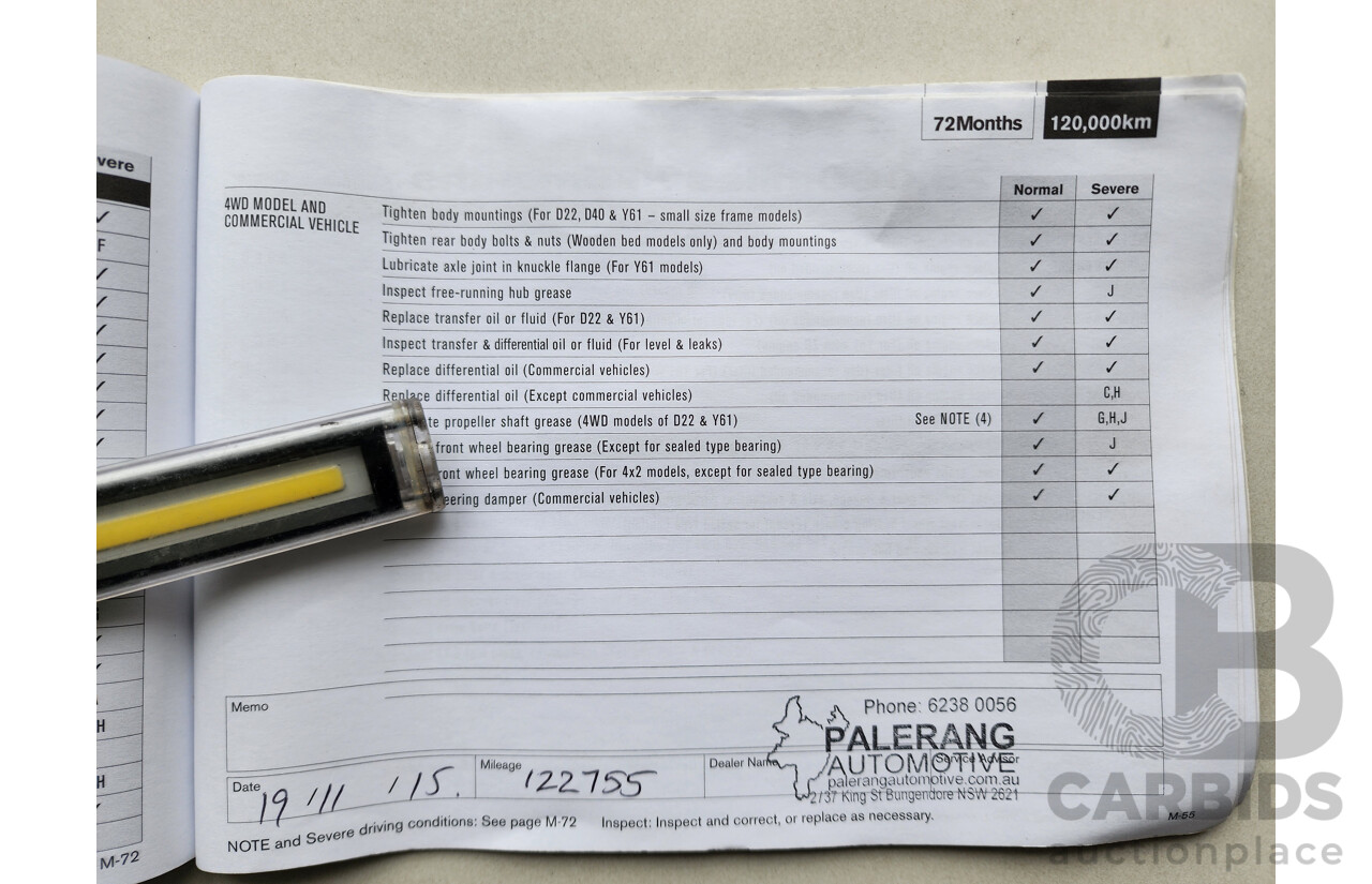 5/2012 Nissan Pathfinder Ti (4x4) R51 SERIES 4 4d Wagon White 2.5L