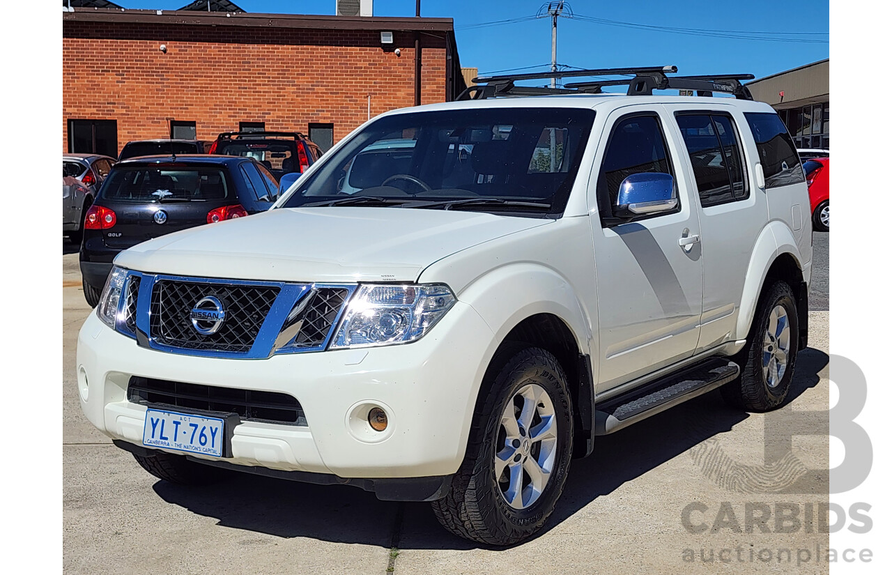 5/2012 Nissan Pathfinder Ti (4x4) R51 SERIES 4 4d Wagon White 2.5L