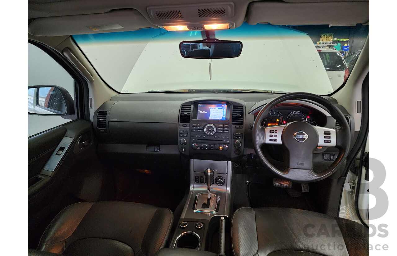 5/2012 Nissan Pathfinder Ti (4x4) R51 SERIES 4 4d Wagon White 2.5L
