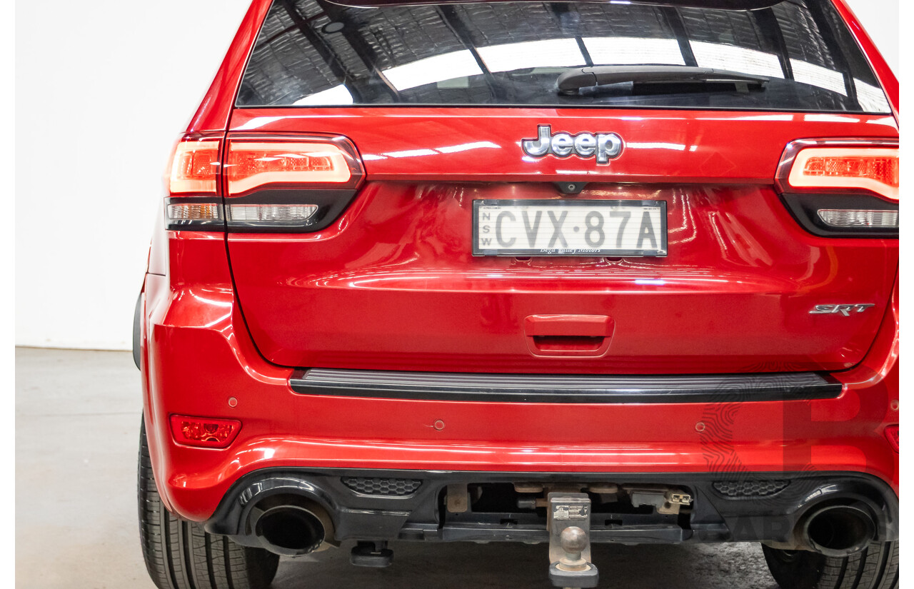 10/2014 Jeep Grand Cherokee SRT 8 (4x4) 4x4 WK MY15 4D Wagon Redline Pearl V8 6.4L
