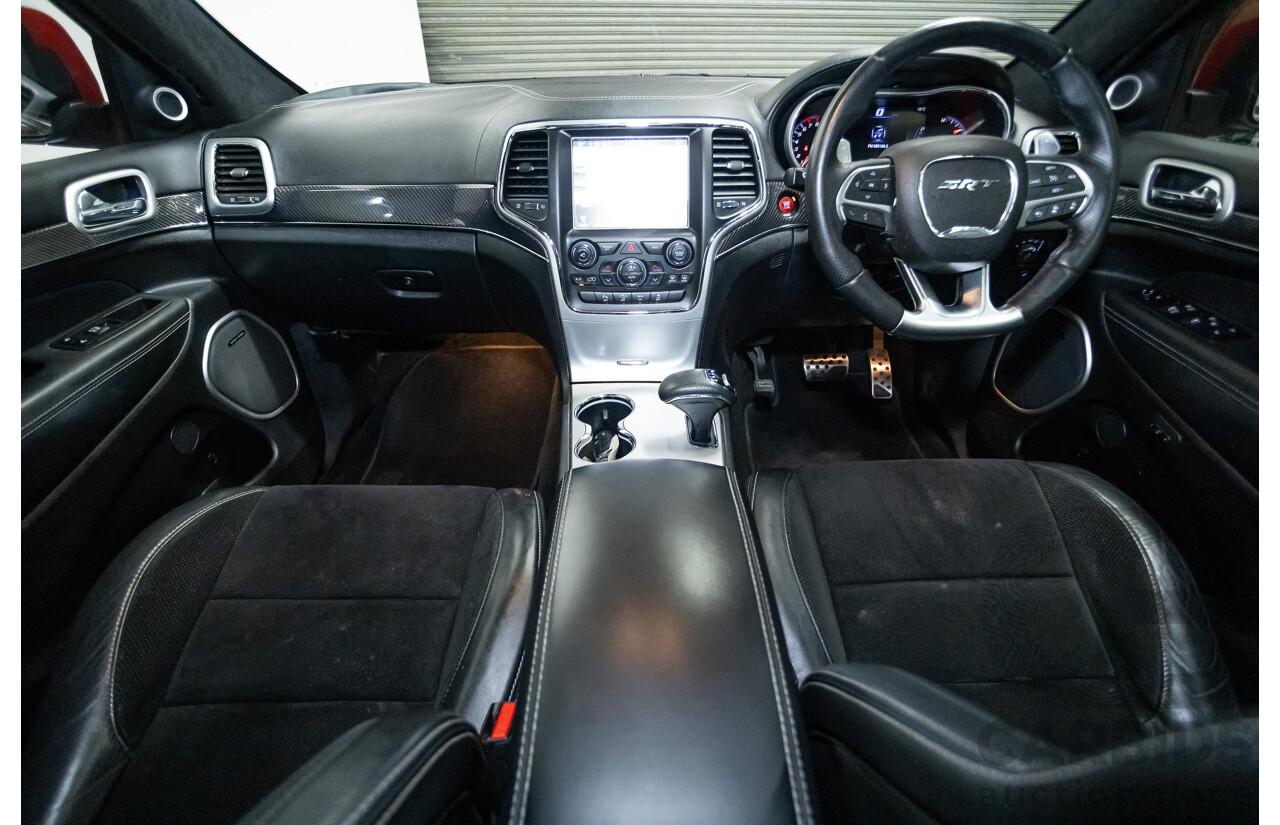 10/2014 Jeep Grand Cherokee SRT 8 (4x4) 4x4 WK MY15 4D Wagon Redline Pearl V8 6.4L