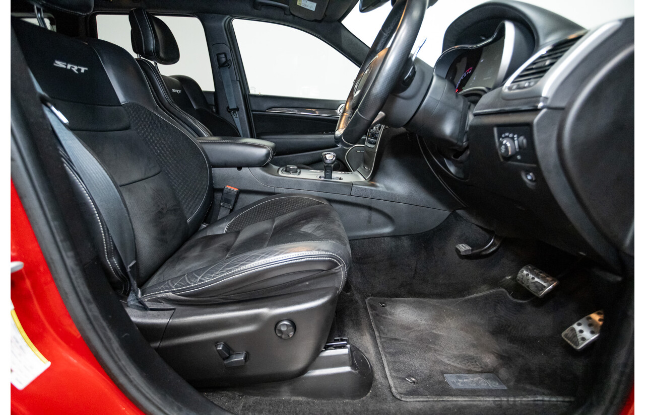 10/2014 Jeep Grand Cherokee SRT 8 (4x4) 4x4 WK MY15 4D Wagon Redline Pearl V8 6.4L