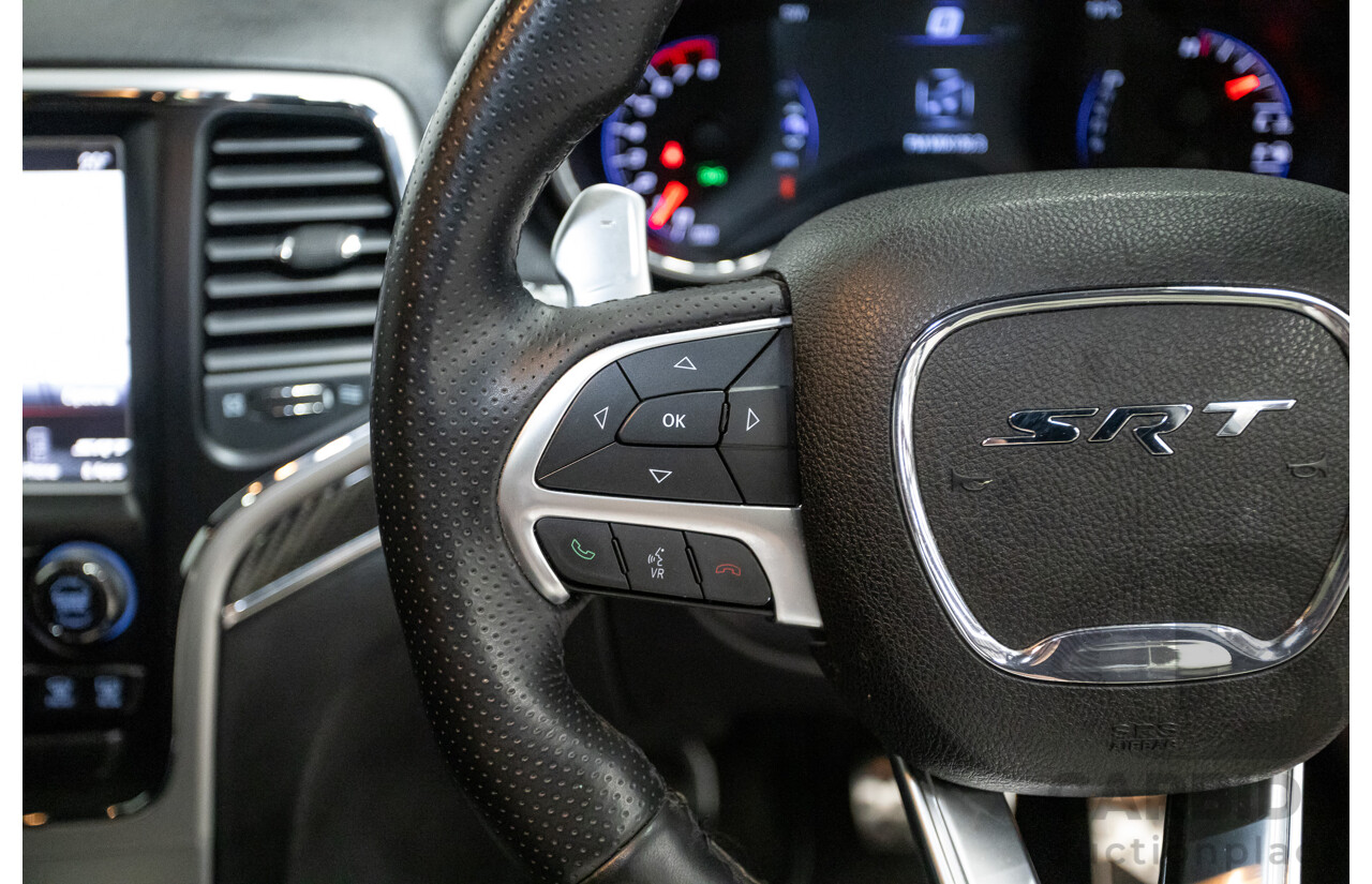 10/2014 Jeep Grand Cherokee SRT 8 (4x4) 4x4 WK MY15 4D Wagon Redline Pearl V8 6.4L