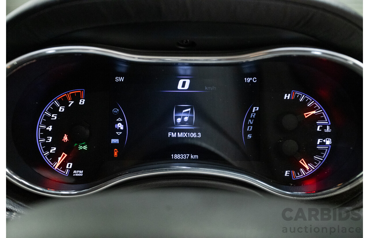 10/2014 Jeep Grand Cherokee SRT 8 (4x4) 4x4 WK MY15 4D Wagon Redline Pearl V8 6.4L