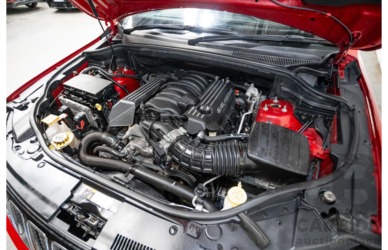 10/2014 Jeep Grand Cherokee SRT 8 (4x4) 4x4 WK MY15 4D Wagon Redline Pearl V8 6.4L