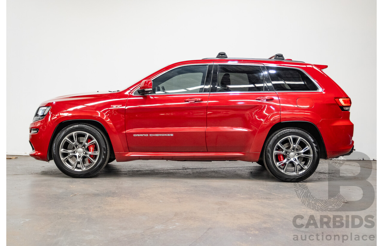 10/2014 Jeep Grand Cherokee SRT 8 (4x4) 4x4 WK MY15 4D Wagon Redline Pearl V8 6.4L