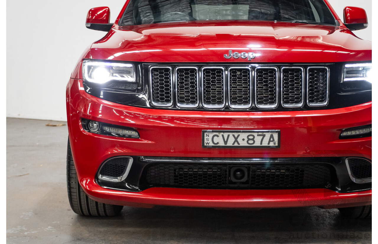 10/2014 Jeep Grand Cherokee SRT 8 (4x4) 4x4 WK MY15 4D Wagon Redline Pearl V8 6.4L