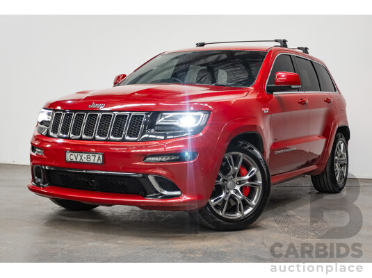 10/2014 Jeep Grand Cherokee SRT 8 (4x4) 4x4 WK MY15 4D Wagon Redline Pearl V8 6.4L